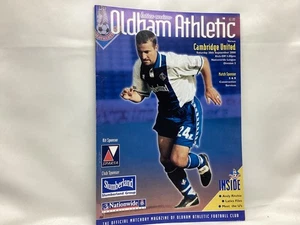 Oldham Athletic v Cambridge United Division Two September 2000 - Picture 1 of 1