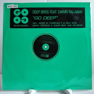 Deep Bros. feat. Dawn Tallman – Go Deep, 12" Vinyl (G+/G), Gogo Music, M12-955 - Bild 1 von 2