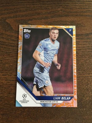 2021-22 Topps Jade Edition Liam Delap Rookie RC Tiger 75 Manchester City Chelsea - Image 1 of 2