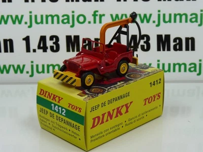 DT307 Voiture 1/43 réédition DINKY TOYS Atlas : JEEP de Depannage 1412 - Photo 1/4