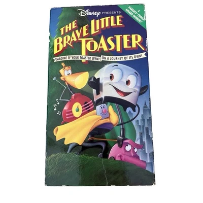 The Brave Little Toaster VHS 1988 Animation Family Disney Home Video Slipcover Foto 1 de 4