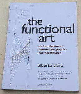 Functional Art Intro to Information Graphics & Visualization by Alberto Cairo PB - Imagen 1 de 17