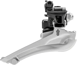 microSHIFT Sword Black Front Derailleur - 9-Speed, Double, 46-52t Max Ring, Braz - Picture 1 of 1