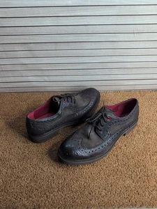 BRAND NEW Jump 22004M-087 Bleecker Brown Leather Wingtip Oxfords Size 11M - Picture 1 of 20