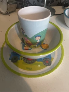 Haba Essgeschirr Traktor - Bild 1 von 4