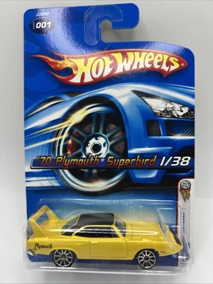 Coche Plymouth Superbird 1970 1/38 Hot Wheels embalaje original colección 2006 Foto 1 de 4