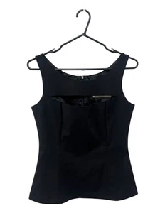 KITTEN D'AMOUR Excellent Condition Women's Black Fitted Top Size 12 - Picture 1 of 3