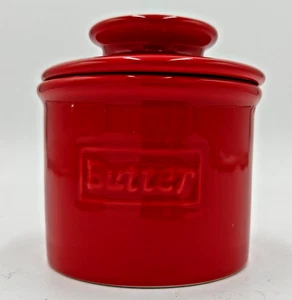 Butter Bell Crock The Original Butter Beurre Keeper 4" Red Perfect Condition! - Picture 1 of 4