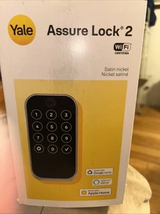 Yale YRD420-WFI-619 Assure Lock 2 Touchscreen with Wi-Fi Satin Nickel NEW - Picture 1 of 3