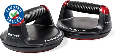 Perfect Pushup V2, Push up Handles, Fitness Equipment for Home Gym, Black, Pack  - image 1 of 4
