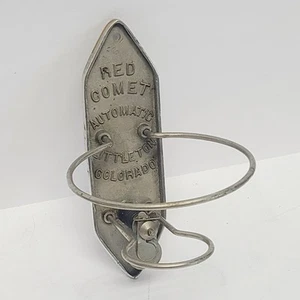 Vintage Red Comet Fire Extinguisher Patented Fire Globe Holder, Littleton, CO - Picture 1 of 8
