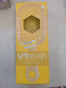 Cepillo desenredante FHI Heat UNBRUSH - Amarillo ámbar brillante - NUEVO - Imagen 1 de 2