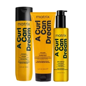 Matrix Haircare A Curl Can Dream Shampoo 300ml Mask 250ml Oil 150ml - Imagen 1 de 1