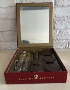 BARE ESCENTUALS Bare Gold Pure Luxury  8 Piece Boxed With Mirror - Picture 1 of 19