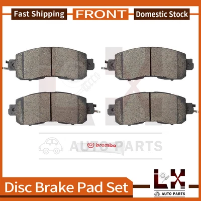 Pastilla de freno delantera Brembo 1 para Nissan Altima 2013-2018 2014-2017 Nissan LEAF Foto 1 de 4