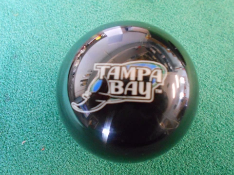 NOS New! MLB Tampa Bay Rays Black Original Aramith Pool Billiard Cue ball Cover