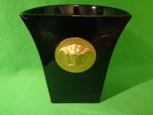 Vase Madness Noire  / Black / schwarz  18 cm  Versace von Rosenthal - Bild 1 von 2