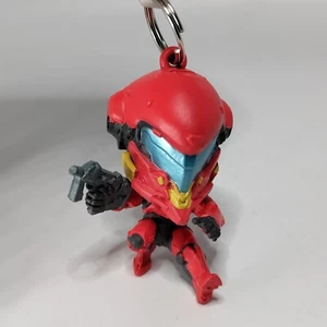 2017 Just Toys Halo 5 Guardian Spartan Vale Figur Rucksack Aufhänger Schlüsselanhänger Clip - Bild 1 von 3