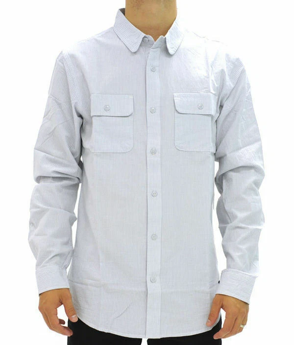 NOVA CAMISA ANALÓGICA BURTON RIBECA LS TAMANHO PEQUENO CAROLINA AZUL SKATE KINGPIN STORE - Imagem 1 de 1