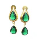 Chrome Diopside Quartz Gemstone Fashion Jewelry Gift For Women Earring K202