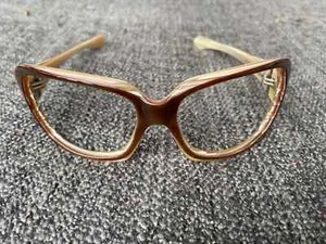 OAKLEY VINTAGE WOMENS SUNGLASSES FRAME ONLY SCRIPT CAPPUCINO AND OR BLACK - Picture 1 of 18