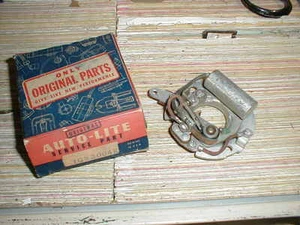 NOS MOPAR 1942-8 CHRYSLER PLYMOUTH DODGE 6 CYLINDER DISTRIBUTOR BREAKER PLATE  - Bild 1 von 1