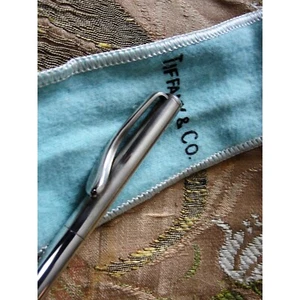 FABELHAFTER Vintage Tiffany & Co Elsa Peretti Sterlingsilber Träne Bohne Tintenschreiber - Bild 1 von 5