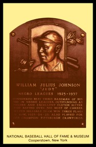 Cooperstown Hall of Fame Postcard Judy Johnson HOF Mint