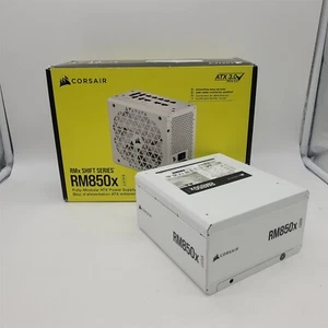 CORSAIR RM850x Shift Fully Modular ATX PSU - 80 Plus Gold - White -NOT WORKING- - Photo 1/5