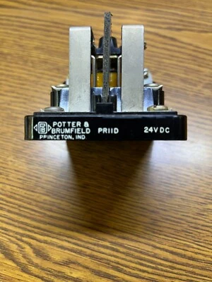 Potter & Brumfield PR11D-24 VDC, Relay DPDT, 30 Amp, - Image 1 of 3