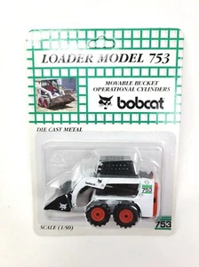 Bobcat 753 Green Skid-Steer Loader Clover 1:50 Scale Diecast Model #6722323 New - Picture 1 of 2