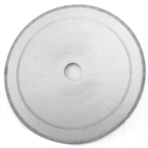 Hoja de sierra lapidaria de diamante de 6 pulgadas 150 mm borde con muescas 1,1 herramientas de joyería para piedra - Imagen 1 de 28