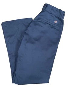 Dickies 874 Original Pants Men's Size Grey W28 L32 Regular Straight Fit Chino - Picture 1 of 7