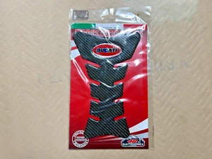 DUCATI CARBON FIBER TANK PAD PROTECTOR PANIGALE MONSTER - Picture 1 of 3