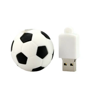 Fußball rund Steckbar USB Stick 8GB 16GB 32GB 64GB 2.0 / 3.0 - Bild 1 von 3