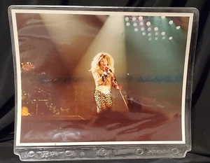 Foto de concierto vintage 8x10 David Lee Roth VAN HALEN DLR en funda de plástico - Imagen 1 de 2