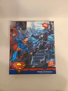 Superman Vs Electro 3D 500 Piece Puzzle Prime 3D 24x18 In. - Picture 1 of 8