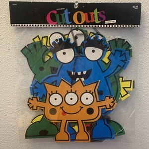 Tüte Chips Productions Monster Cut Outs, 5 Stück, Hobby Lobby 2012, Artikel #819797 - Bild 1 von 8