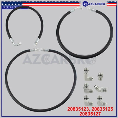 For 2007-2010 Chevy Silverado GMC Sierra 3500 2500 HD Transmission Cooler Lines - Image 1 of 4