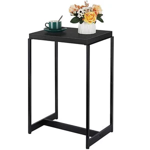 Small End Table Accent Table Sofa Side Table Nightstand LivingRoom Bedroom Black - Picture 1 of 8