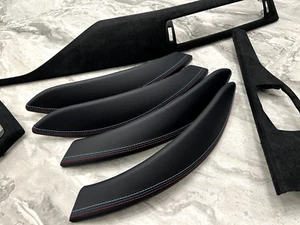 BMW F30 F31 F32 F34 F36 NAPPA LEATHER+ALCANTARA Interior Trim Kit set RHD - Picture 1 of 6