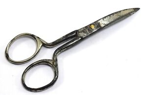 Antique Nice Sheffield Steel Scissor Collectible Shears Home usable. G47-37 US