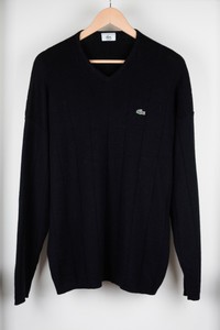 lacoste black jumper