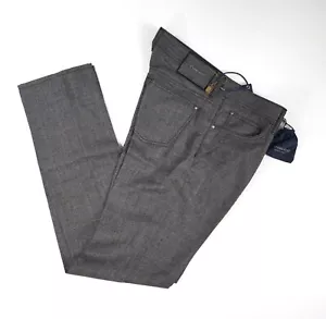 NUEVO STEFANO RICCI Pantalones Vaqueros de Lujo LOGO Talla 34 EE. UU. 50 EU (RJ408) - Imagen 1 de 3