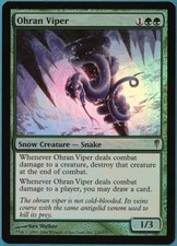 Ohran Viper FOIL Coldsnap NM Green Rare MAGIC MTG CARD (ID# 222052) ABUGames