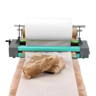 Protection Packaging Kraft Roll Cushion Electric Honeycomb Paper Wrap Machine - Image 1 of 4