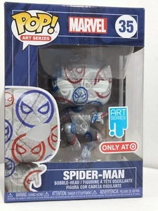 Funko POP! Artist Series: Marvel Patriotic Age - Spider-Man Exclusive - Picture 1 of 7