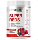 LiveGood Organic Super Reds- Superfood Cardiovascular Power Dietary Supplement