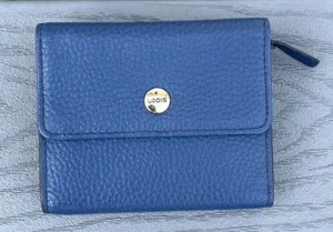 Lodis Women’s Leather Wallet Blue - Picture 1 of 7