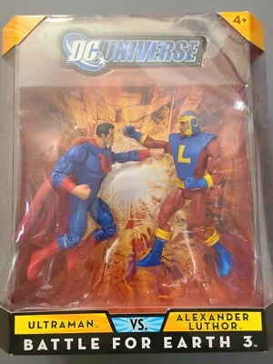 DC UNIVERSE CLASSICS - PACK DE 3 BATTLE FOR EARTH - ULTRAMAN Y ALEXANDER LUTHOR Foto 1 de 4